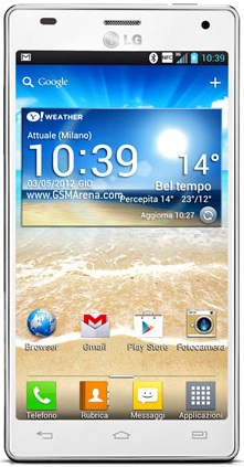 Смартфон LG Optimus 4X HD P880 White - Тында
