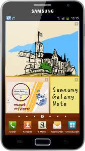 Смартфон Samsung Galaxy Note GT-N7000 Blue - Тында